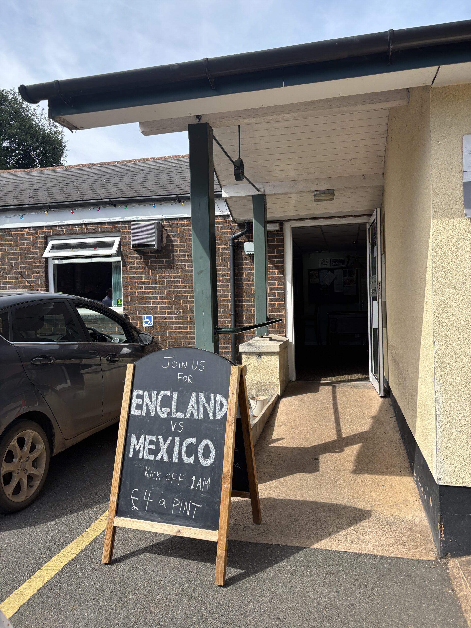 social club entrance